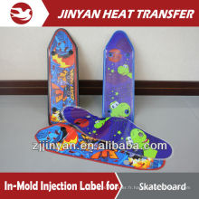 Skateboard In-Mold Injection Label
